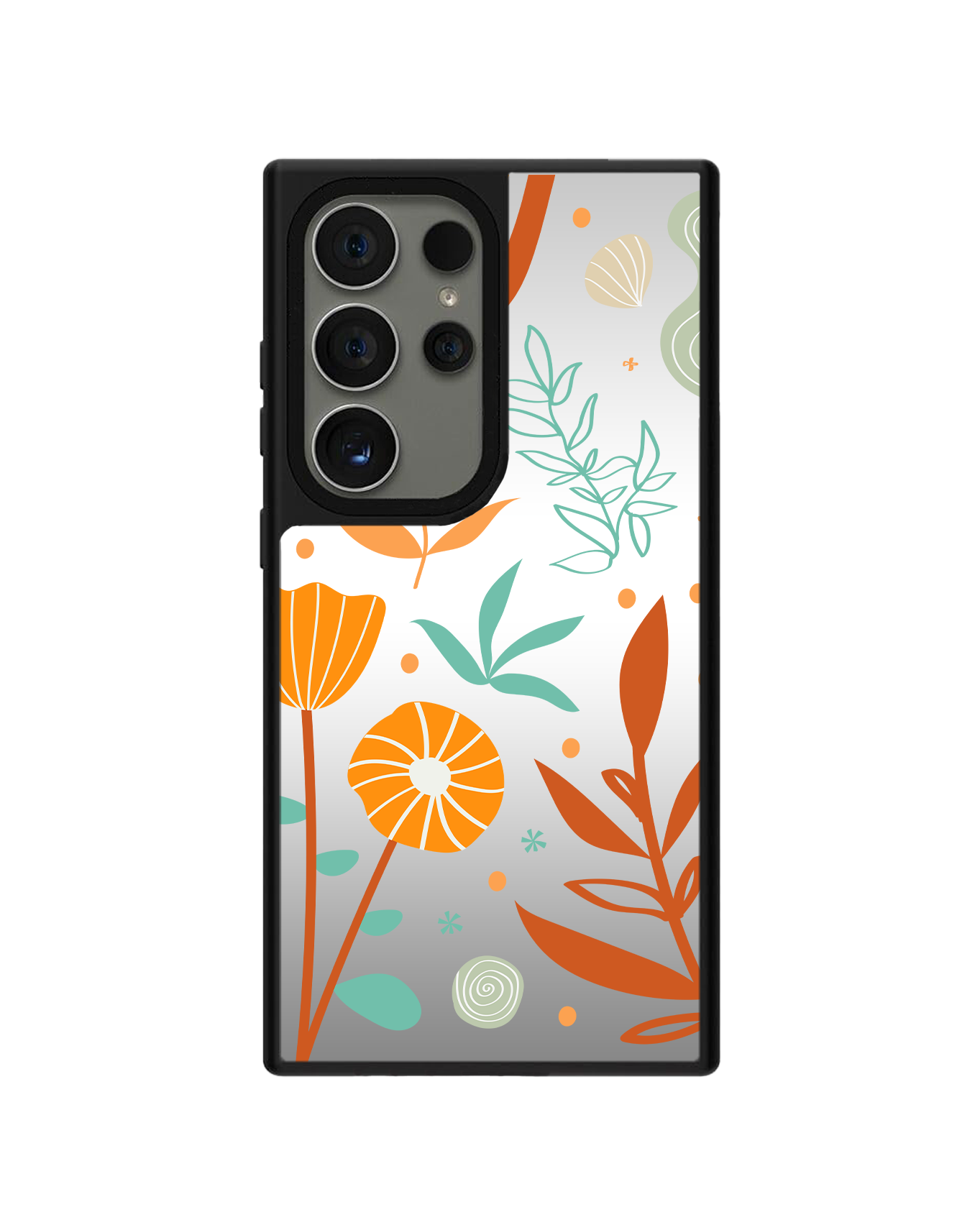 Android Mirror Grip Case - Autumn Botanical