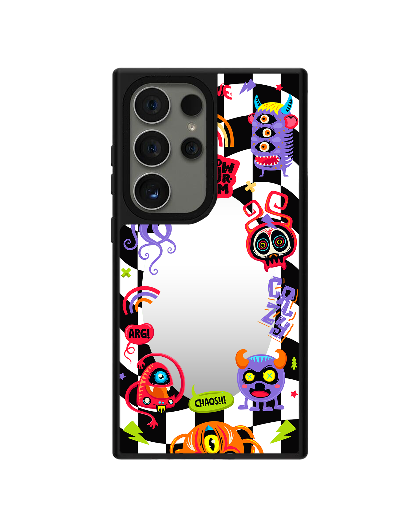 Android Mirror Grip Case - Baby Monster