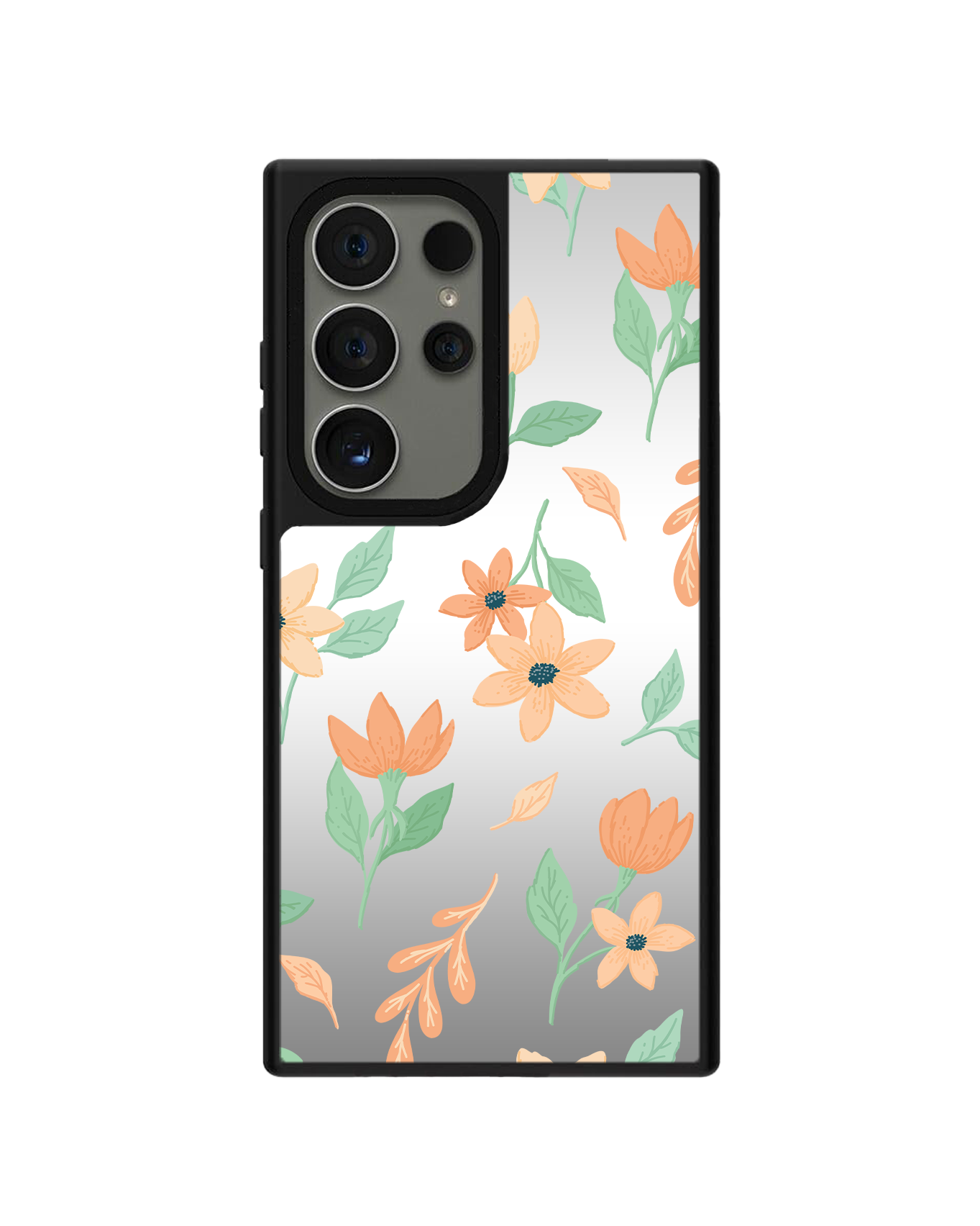 Android Mirror Grip Case - Birth Flower