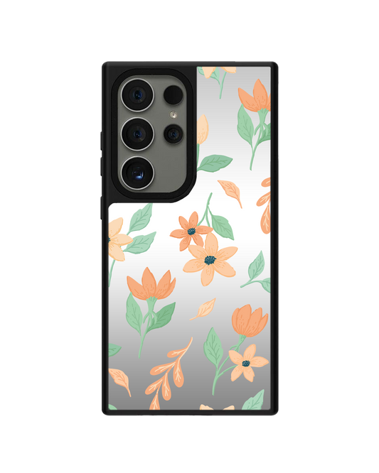 Android Mirror Grip Case - Birth Flower