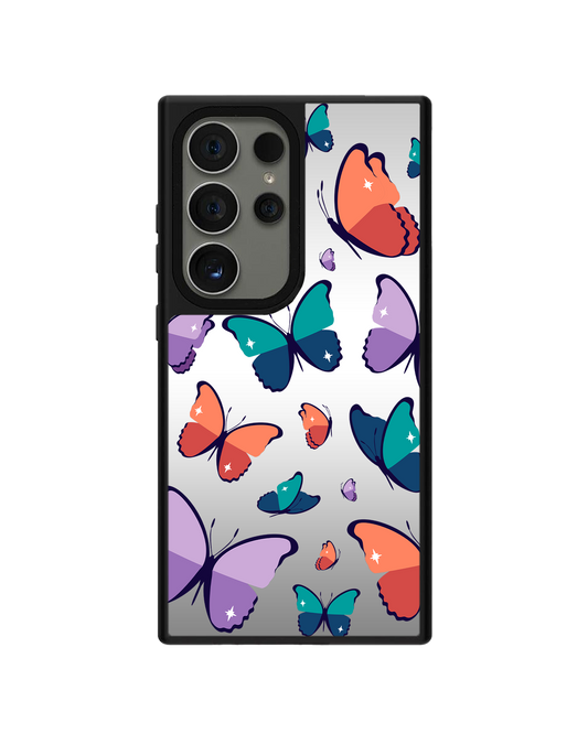 Android Mirror Grip Case - Butterfly