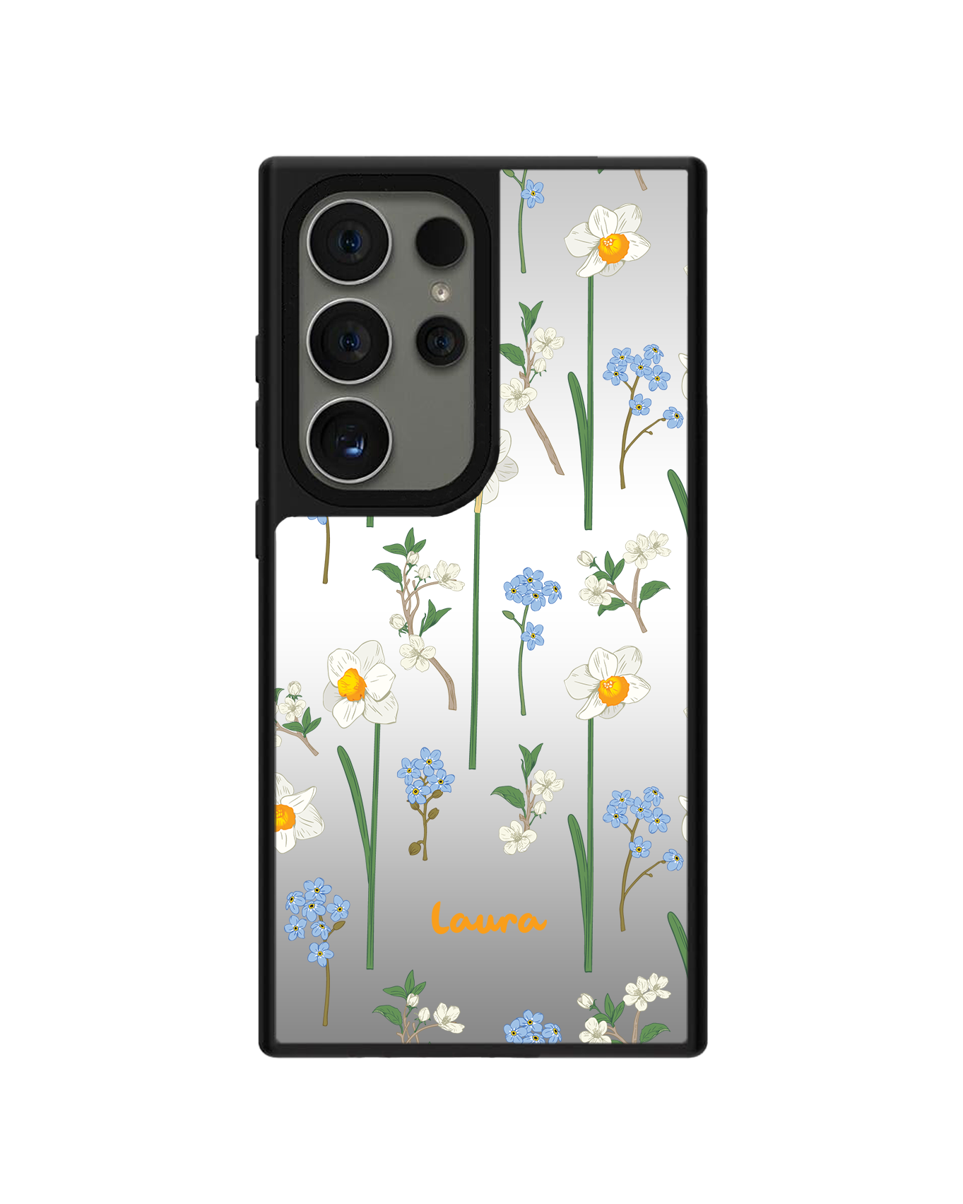 Android Mirror Grip Case - December Narcissus