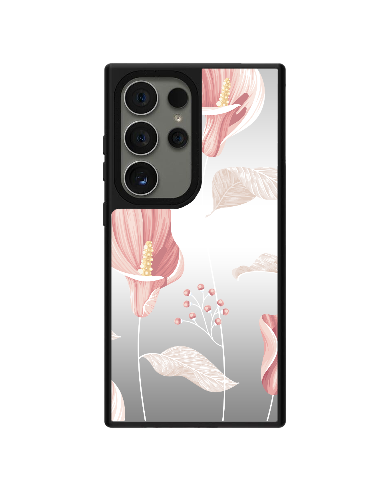 Android Mirror Grip Case - Easter Lily