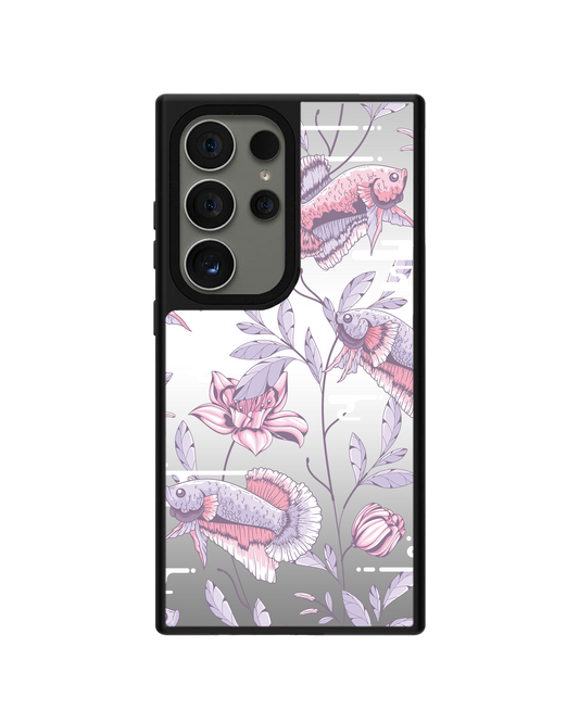 Android Mirror Grip Case - Fish & Floral 1.0