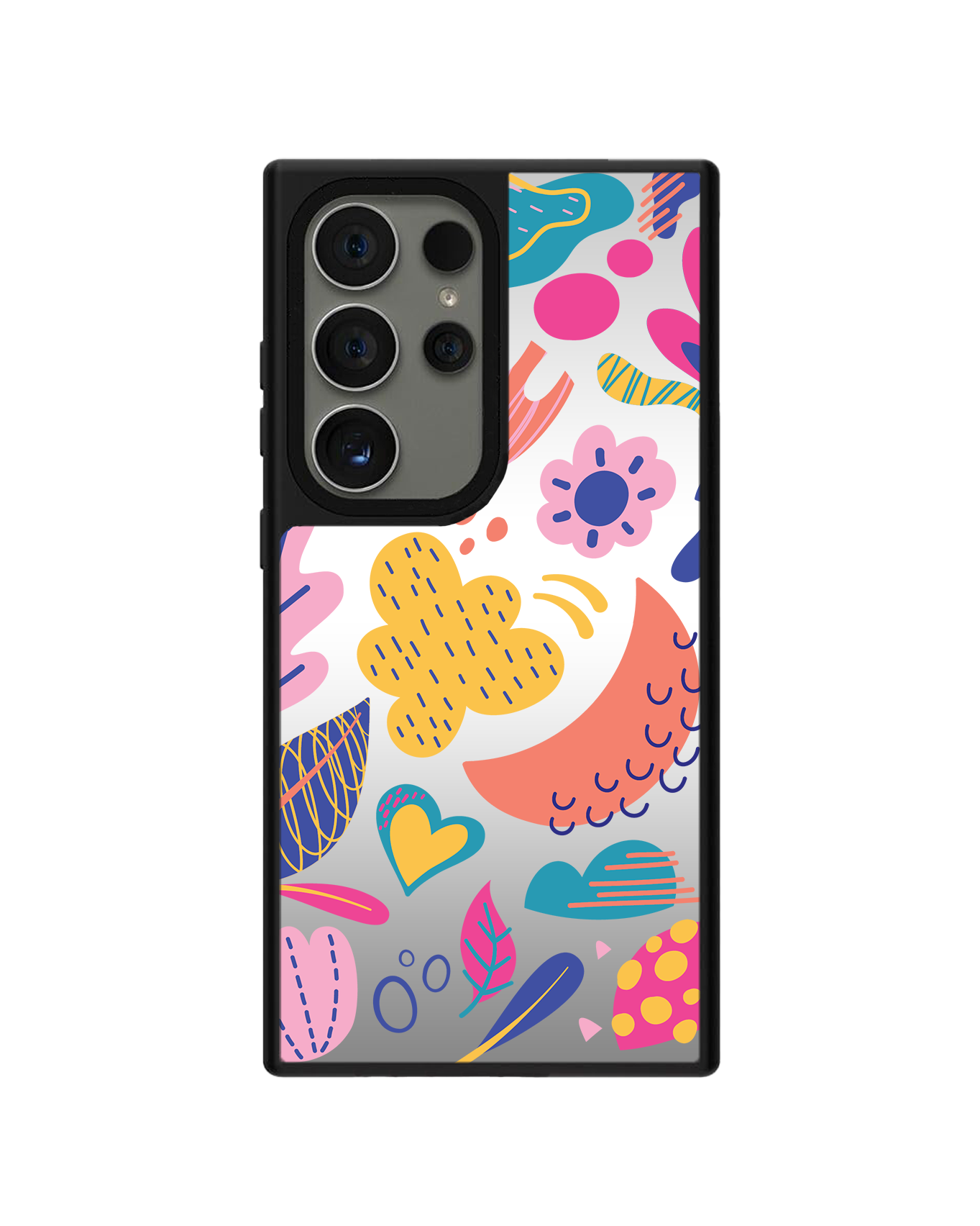 Android Mirror Grip Case - Florals