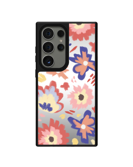 Android Mirror Grip Case - Flower Lovers