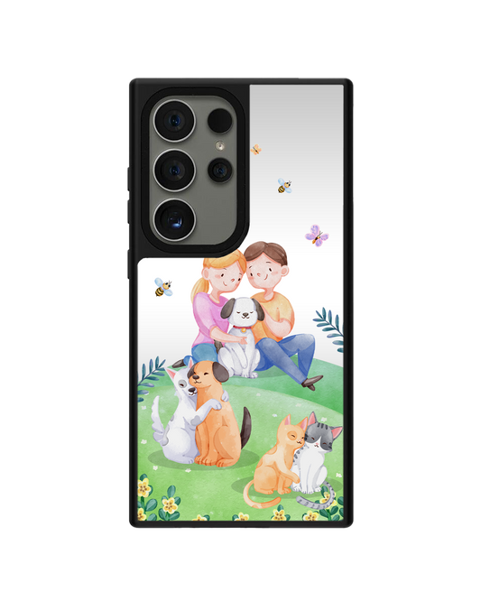 Android Mirror Grip Case - Adorable Animals