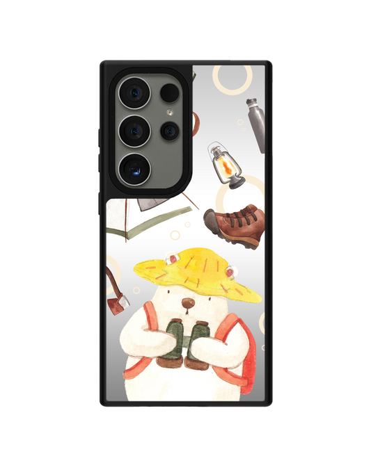 Android Mirror Grip Case - Adventure of Bear