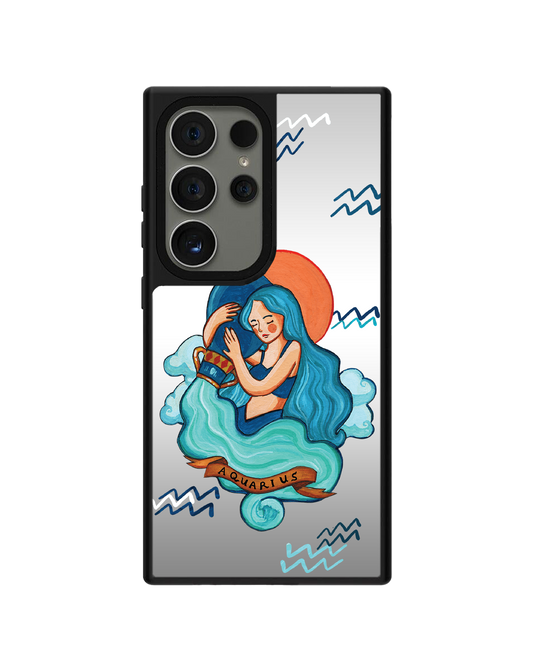 Android Mirror Grip Case - Aquarius