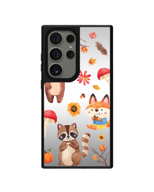 Android Mirror Grip Case - Autumn Animals