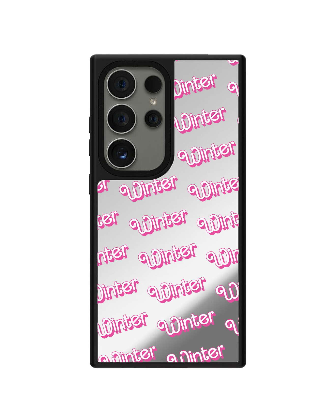 Android Mirror Grip Case - Barbie Monogram