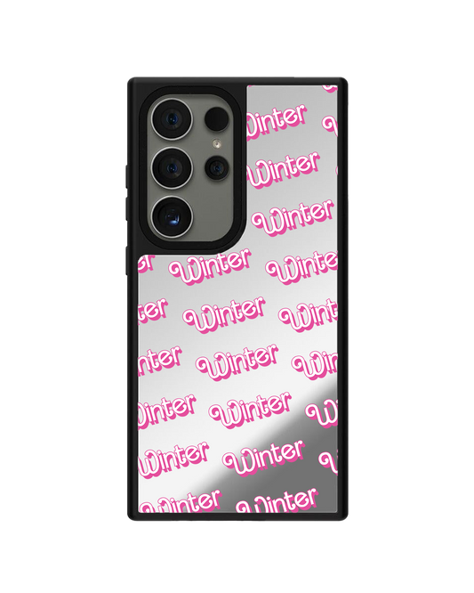 Android Mirror Grip Case - Barbie Monogram