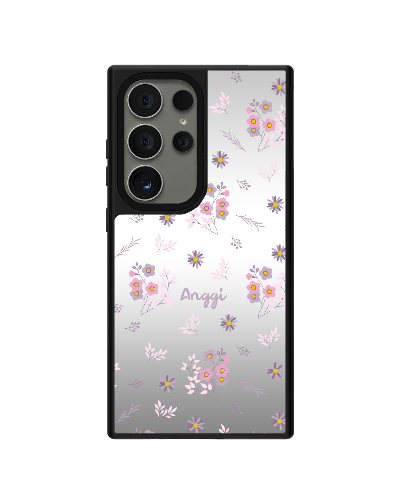 Android Mirror Grip Case - Cherry Blossom