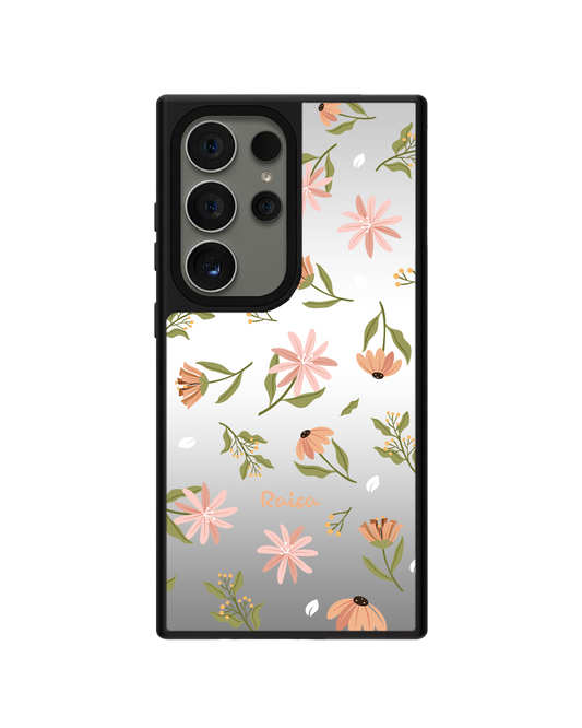 Android Mirror Grip Case - Cosmos Flower