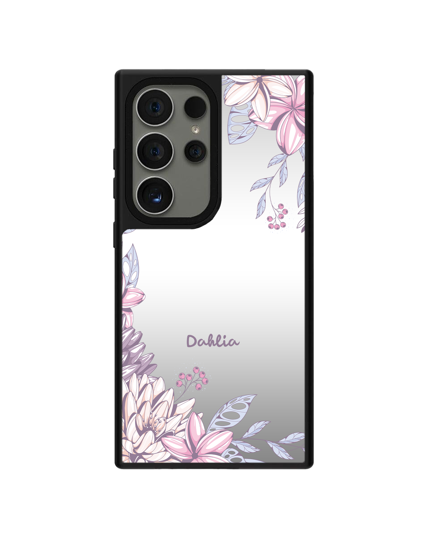 Android Mirror Grip Case - Dahlia