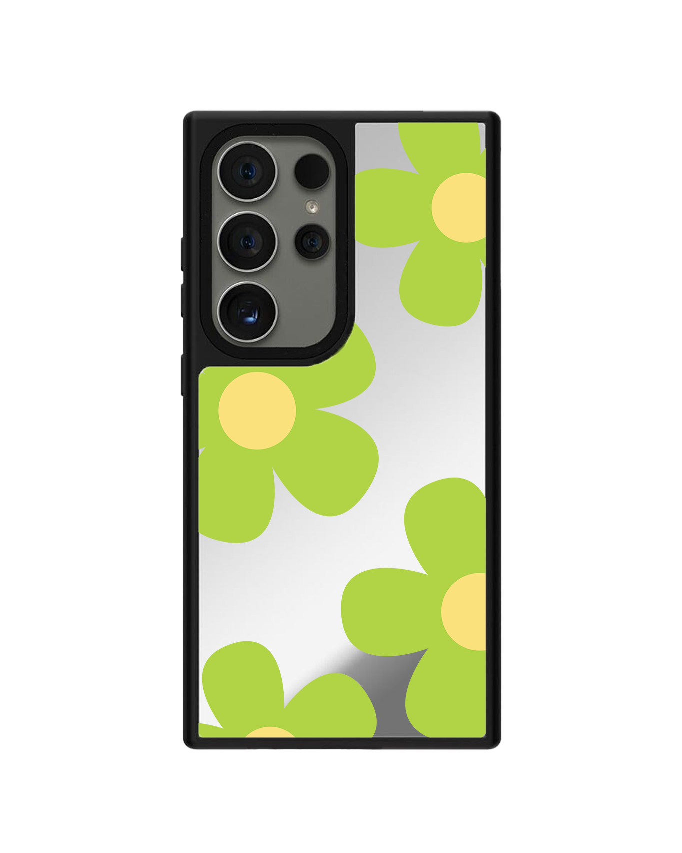 Android Mirror Grip Case - Daisy Bloom