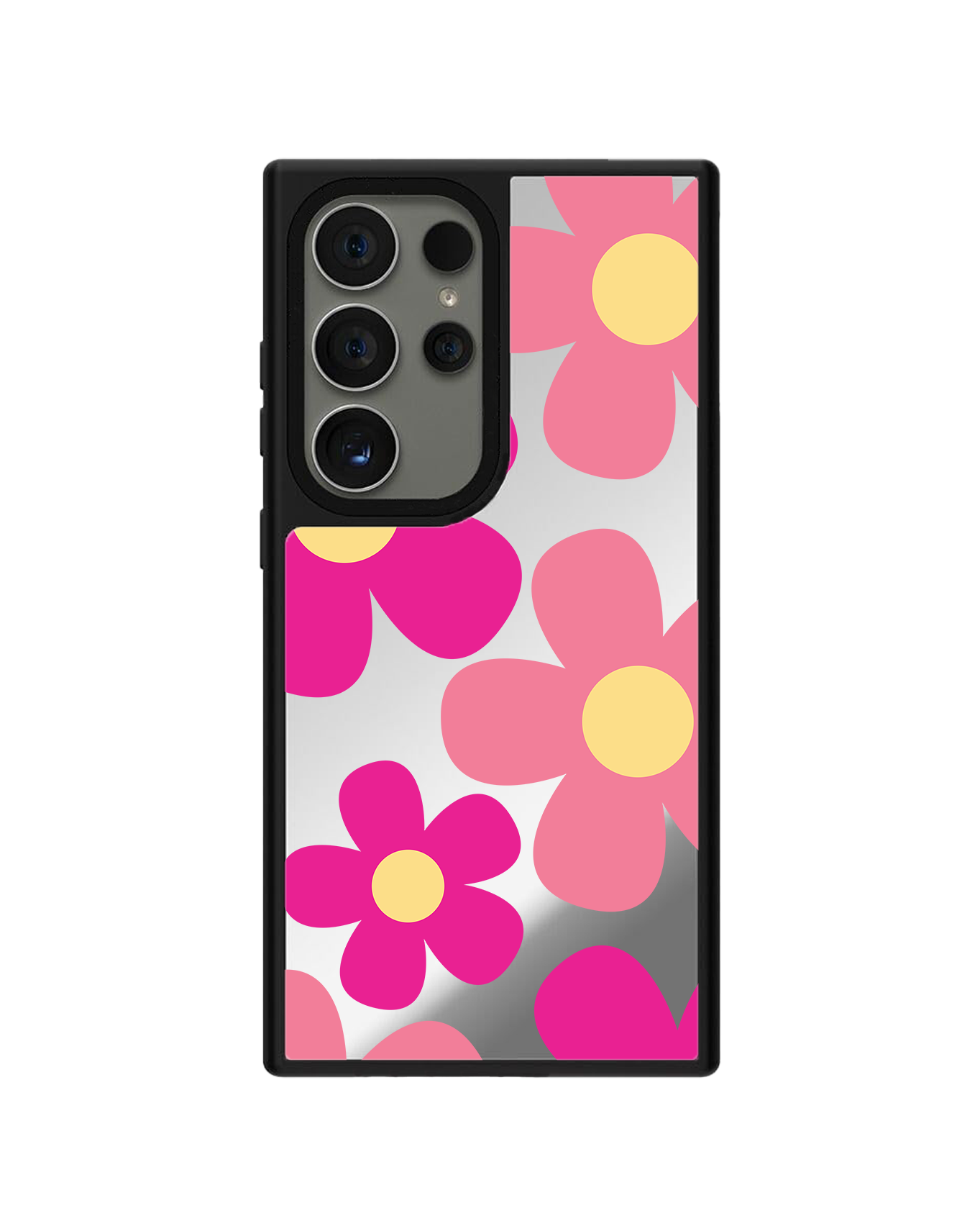 Android Mirror Grip Case - Daisy Delight