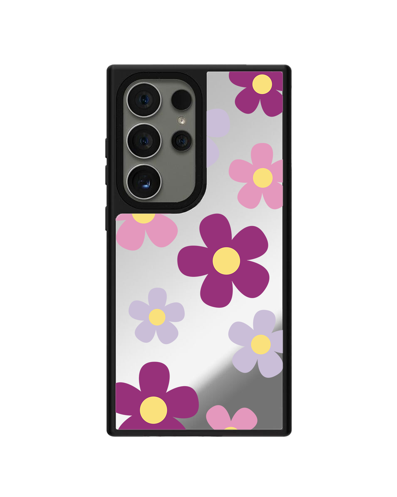 Android Mirror Grip Case - Daisy Paradise