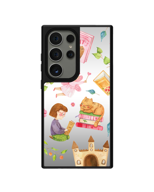 Android Mirror Grip Case - Fairy Cat