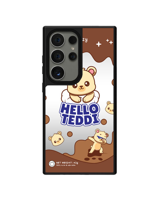 Android Mirror Grip Case - Hello Teddy 1.0