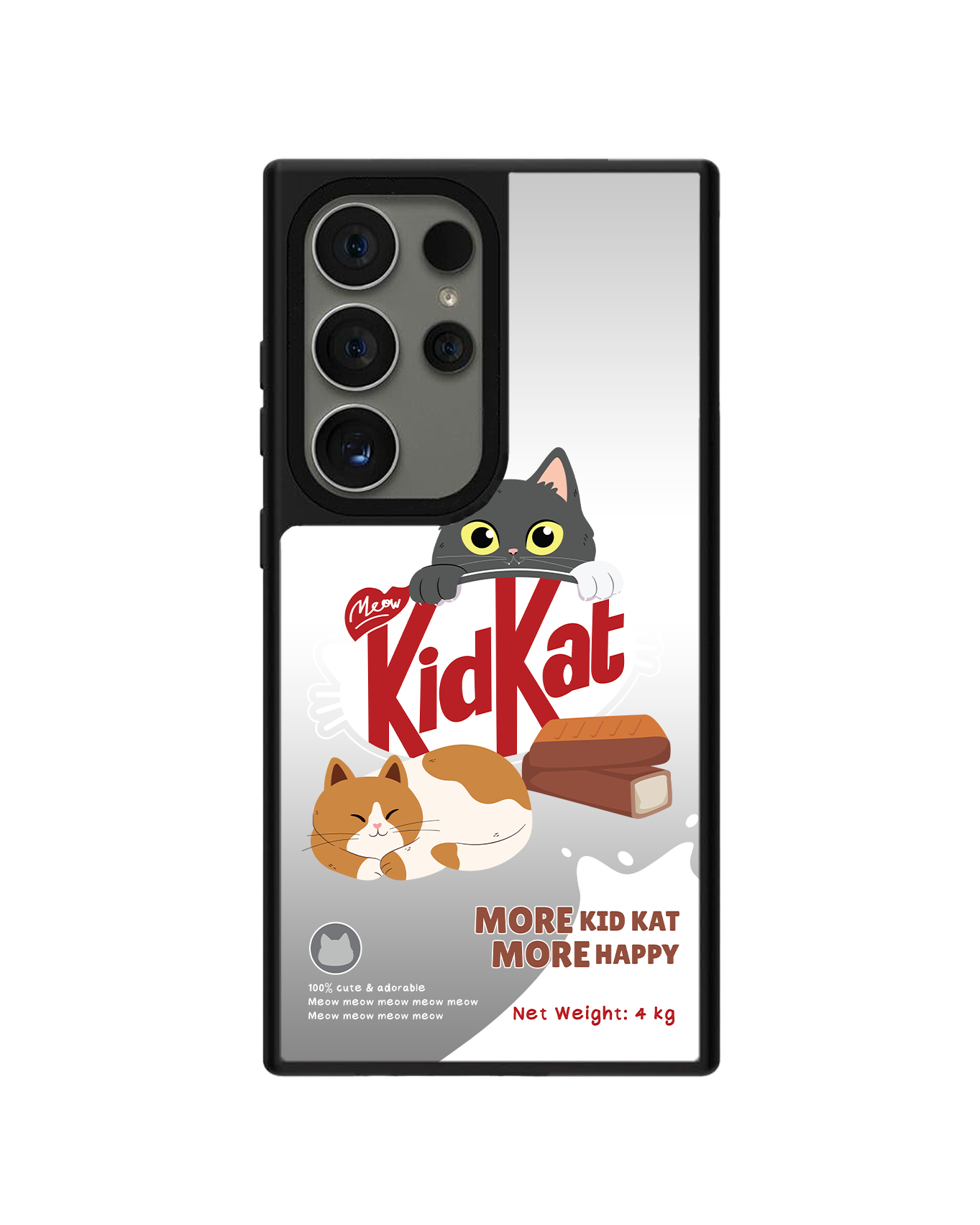 Android Mirror Grip Case - Kidkat