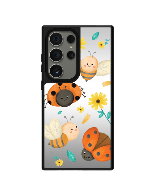 Android Mirror Grip Case - Ladybug & Bee