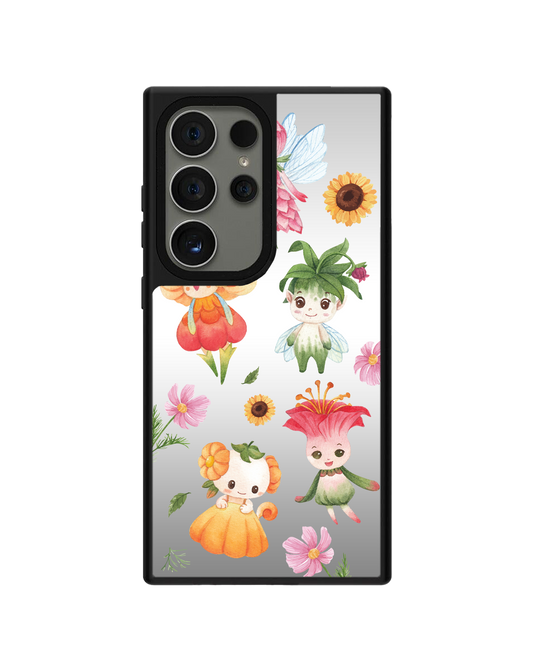 Android Mirror Grip Case - Magical Garden