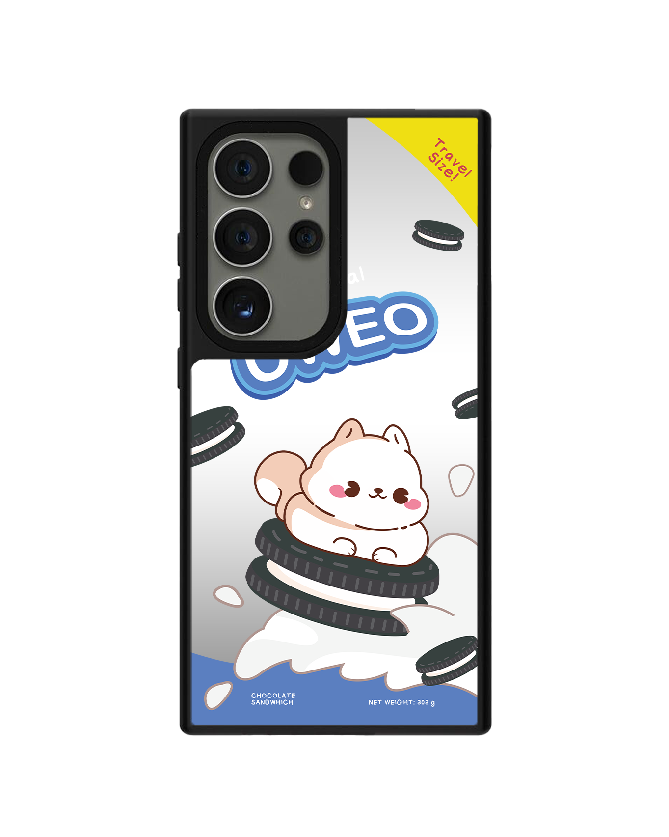 Android Mirror Grip Case - Oweo Dog