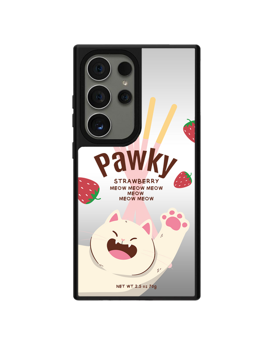 Android Mirror Grip Case - Pawky Cat