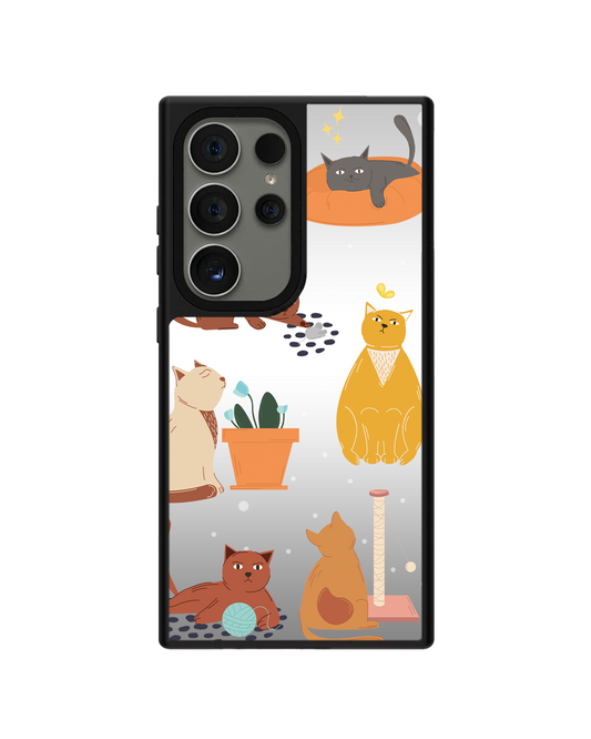 Android Mirror Grip Case - Playful Cat 1.0