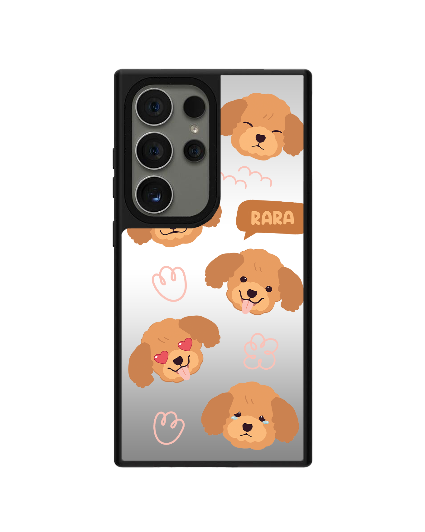 Android Mirror Grip Case - Poodle Squad 3.0