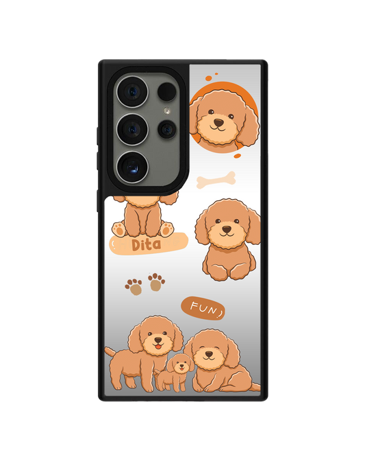 Android Mirror Grip Case - Poodle Squad 4.0