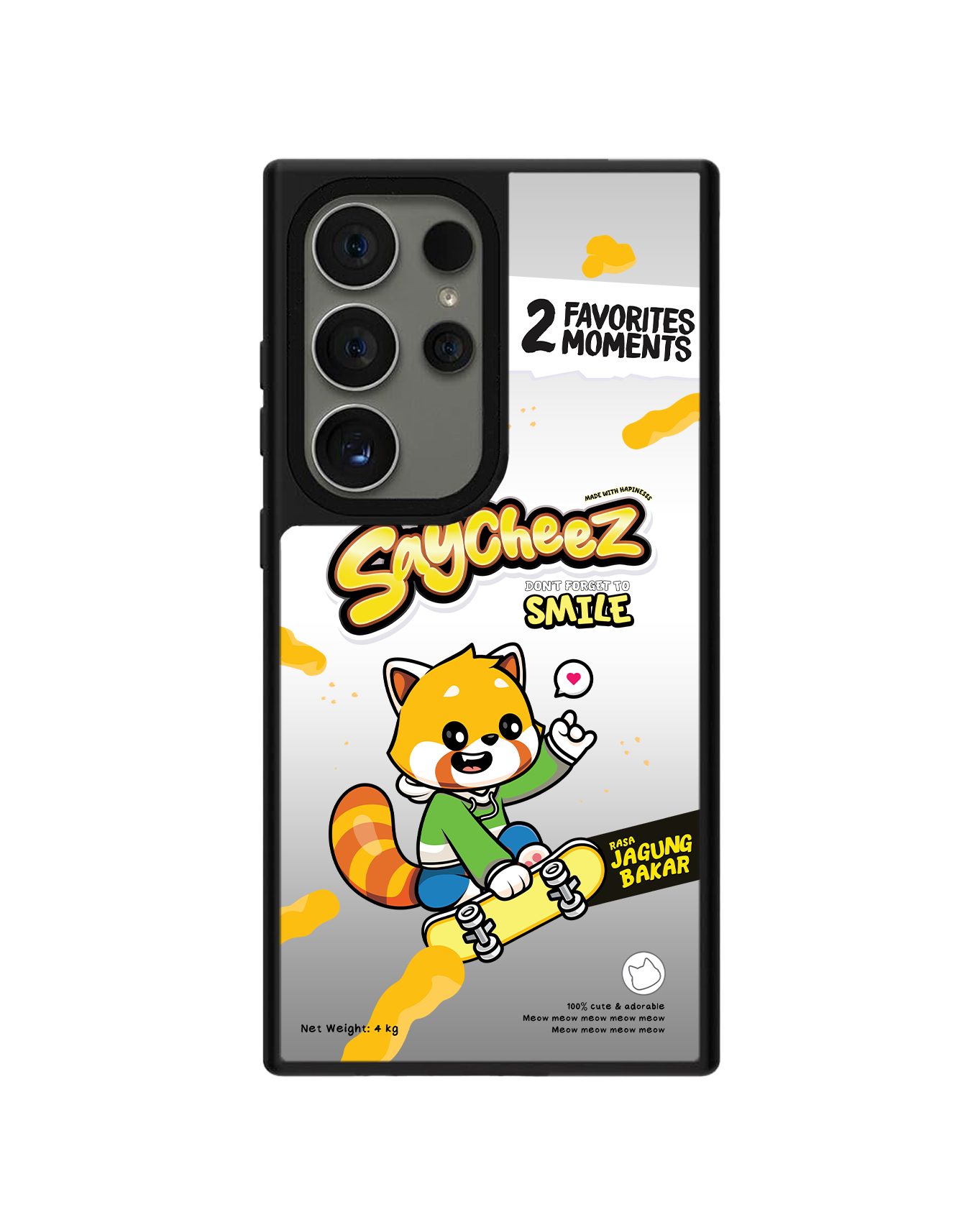 Android Mirror Grip Case - Saycheez