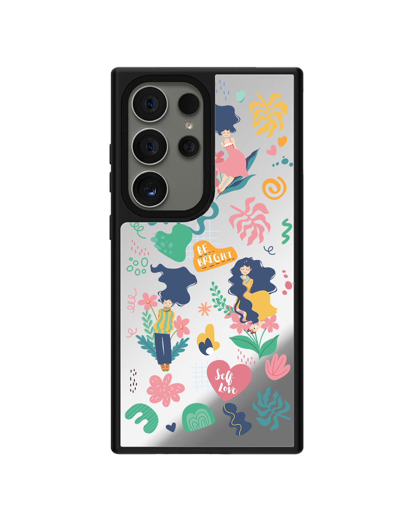 Android Mirror Grip Case - Self Love Sticker Pack 2.0