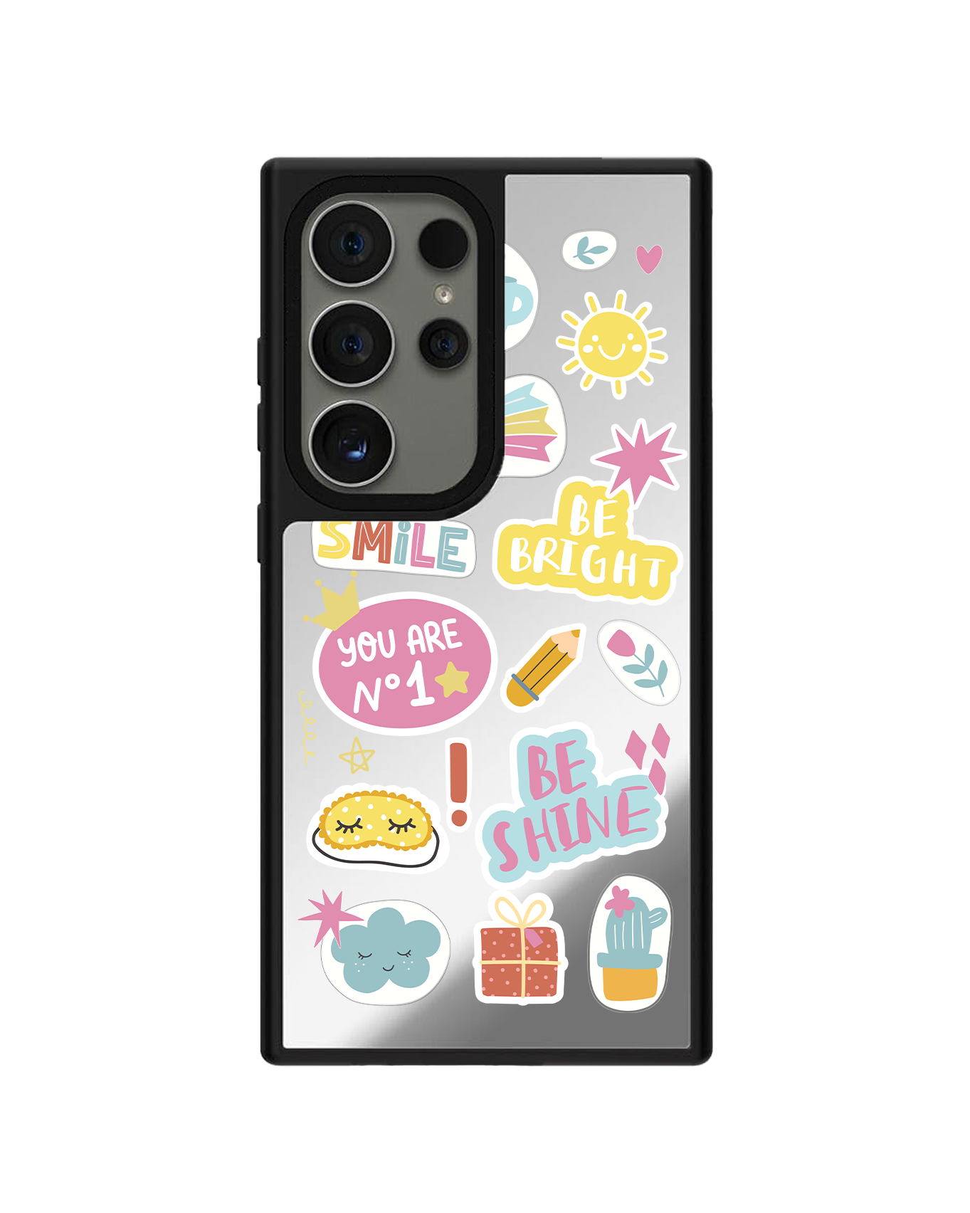 Android Mirror Grip Case - Self Love Sticker Pack 3.0