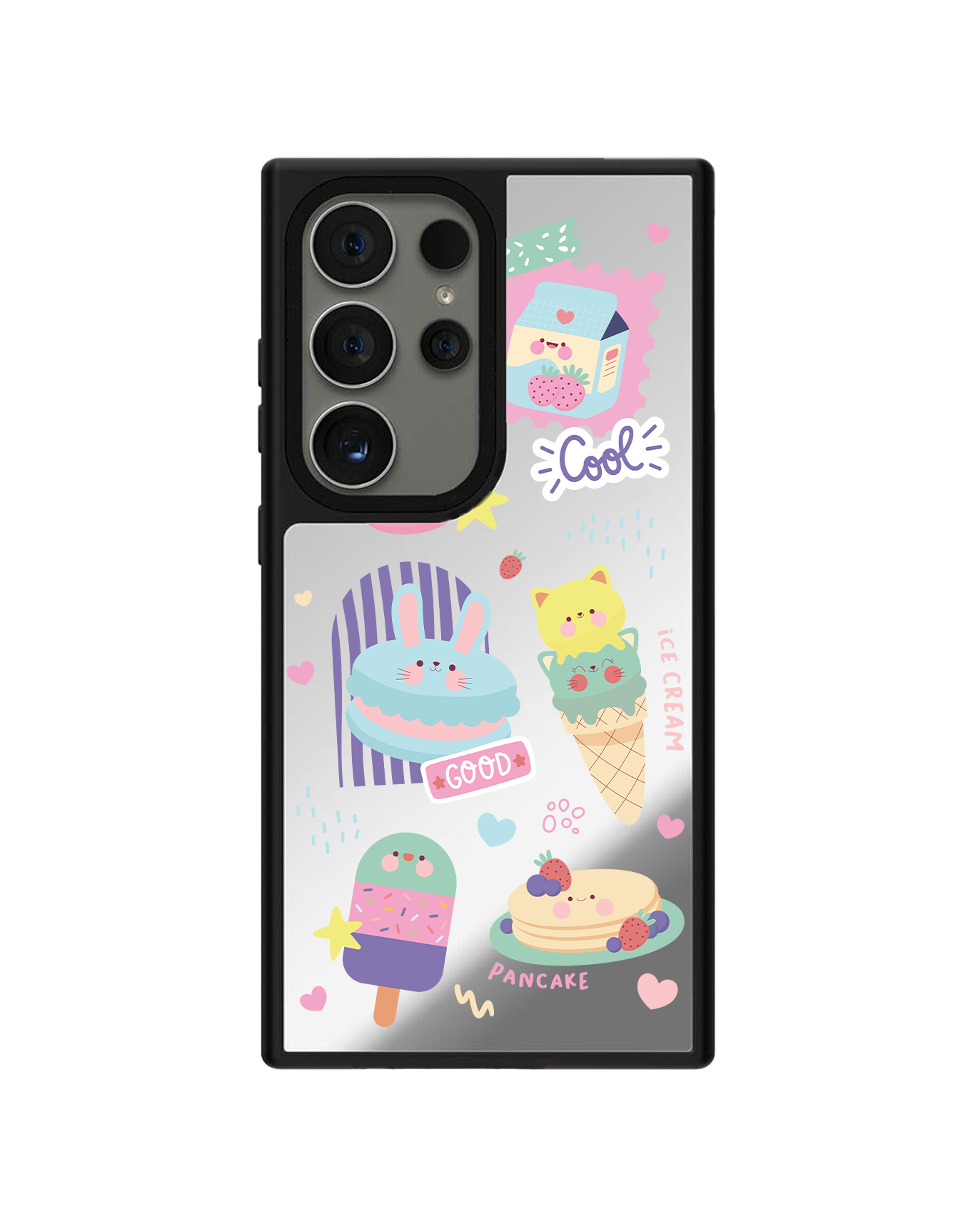 Android Mirror Grip Case - Sweet Cafe