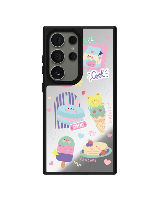 Android Mirror Grip Case - Sweet Cafe