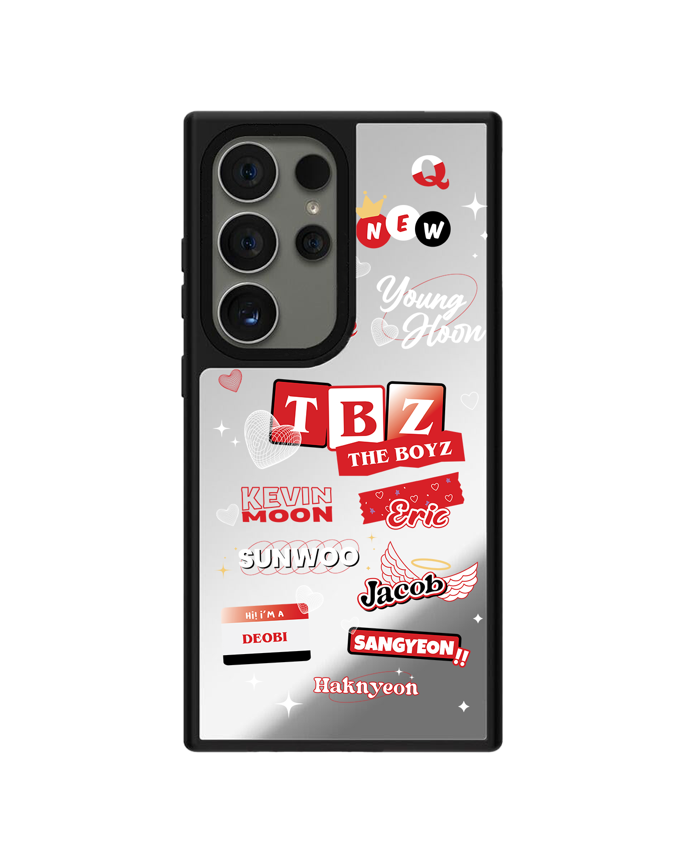 Android Mirror Grip Case - The Boyz Members