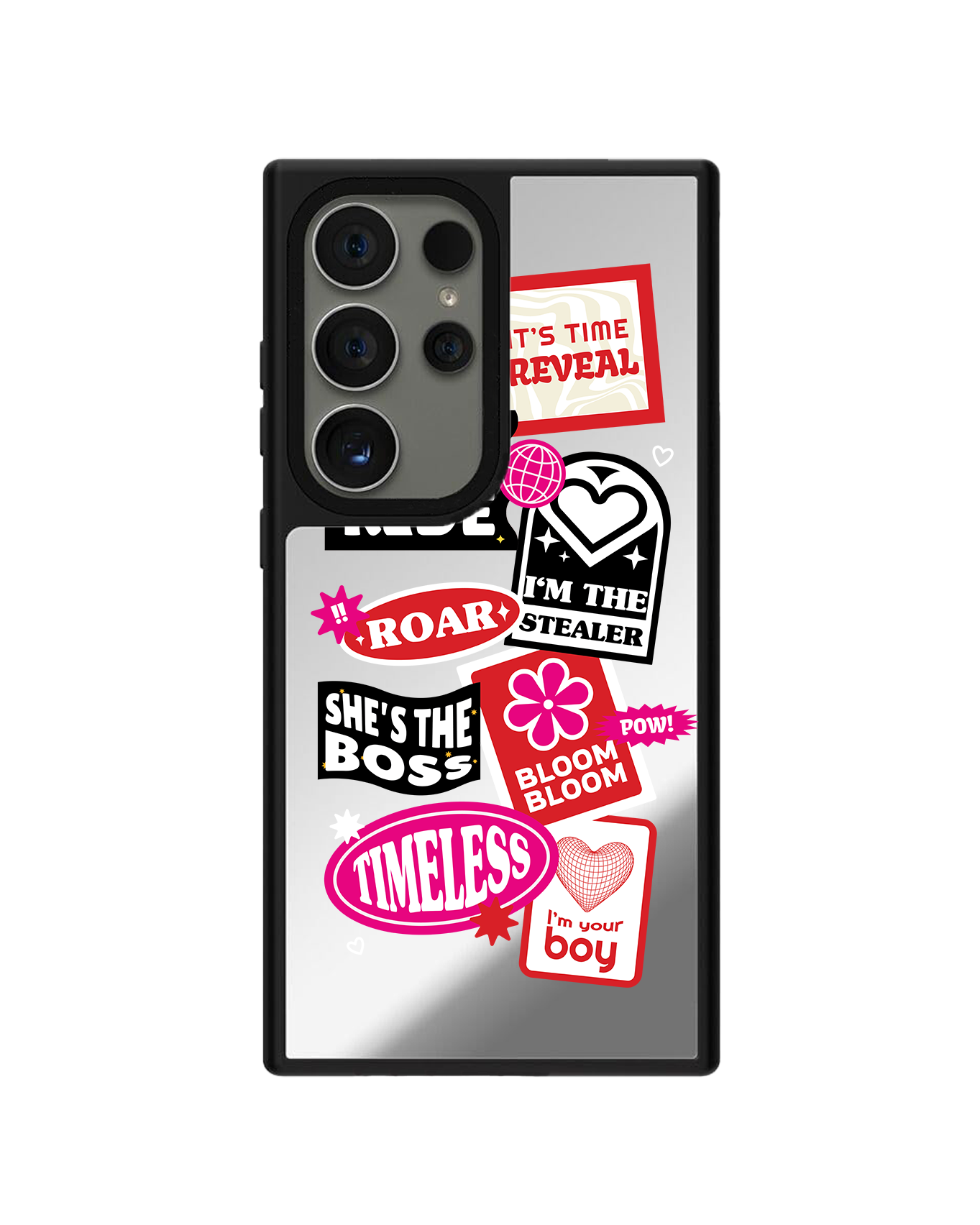 Android Mirror Grip Case - The Boyz Song Sticker Pack