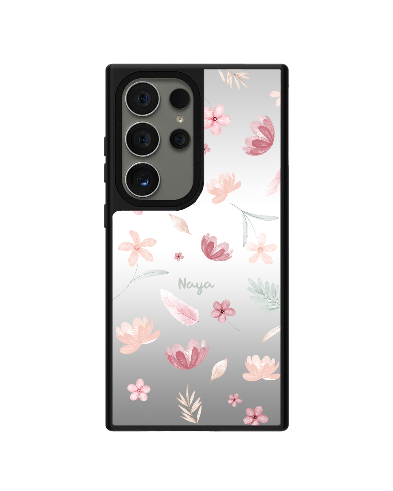 Android Mirror Grip Case - Wild Flower