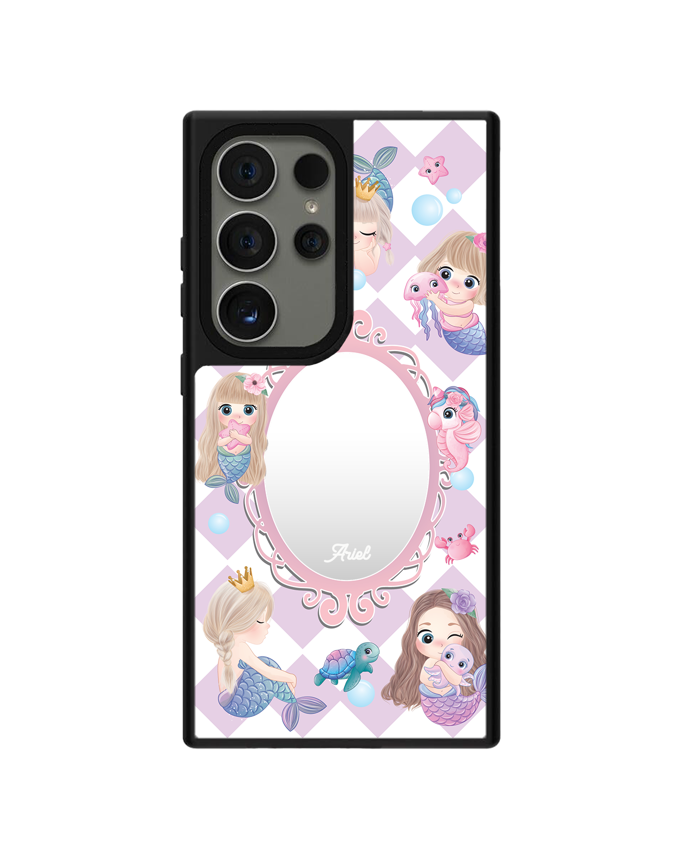 Android Mirror Grip Case - Little Mermaid