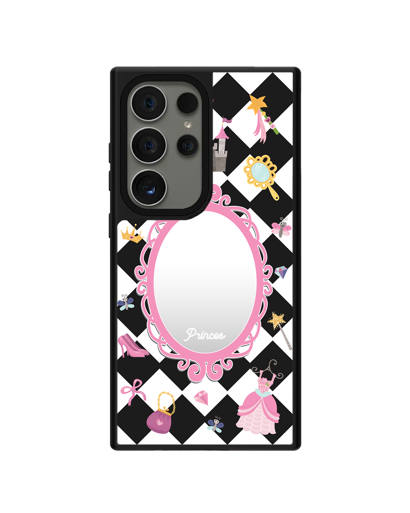 Android Mirror Grip Case - Little Princess