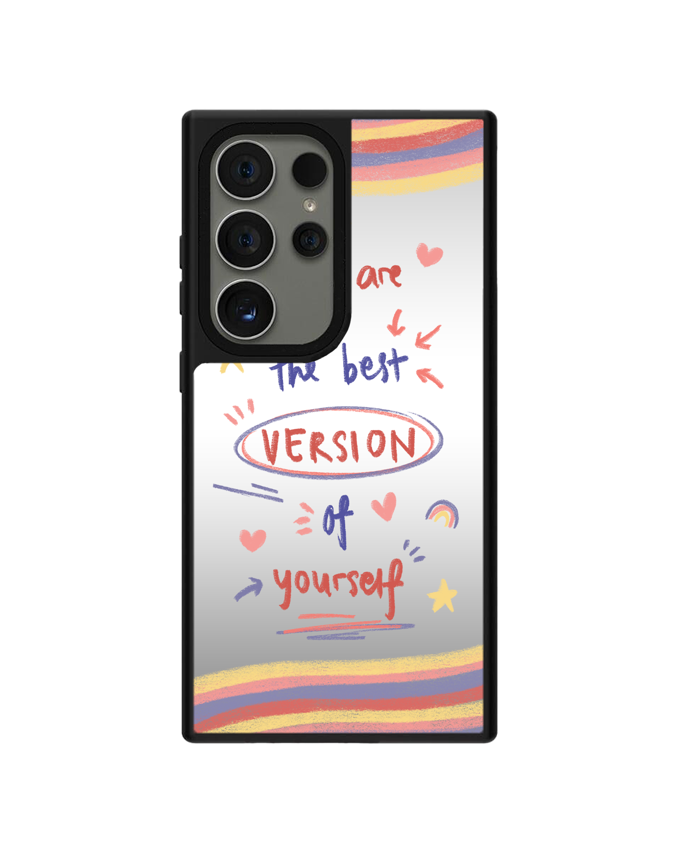 Android Mirror Grip Case - Love Yourself