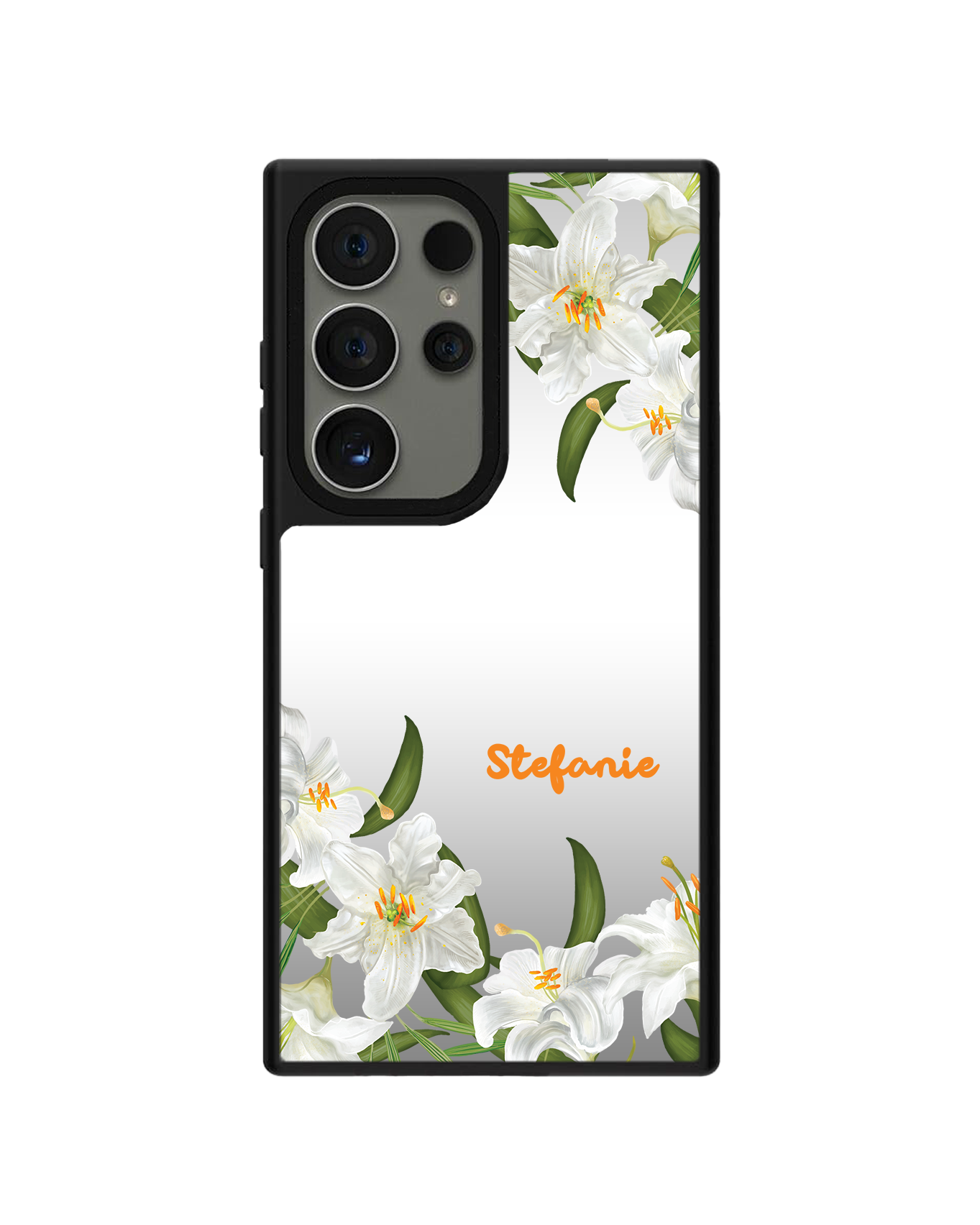 Android Mirror Grip Case - May Lily of the Valley