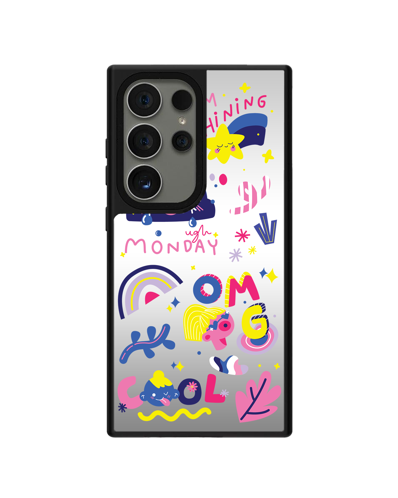 Android Mirror Grip Case - Monday My Day