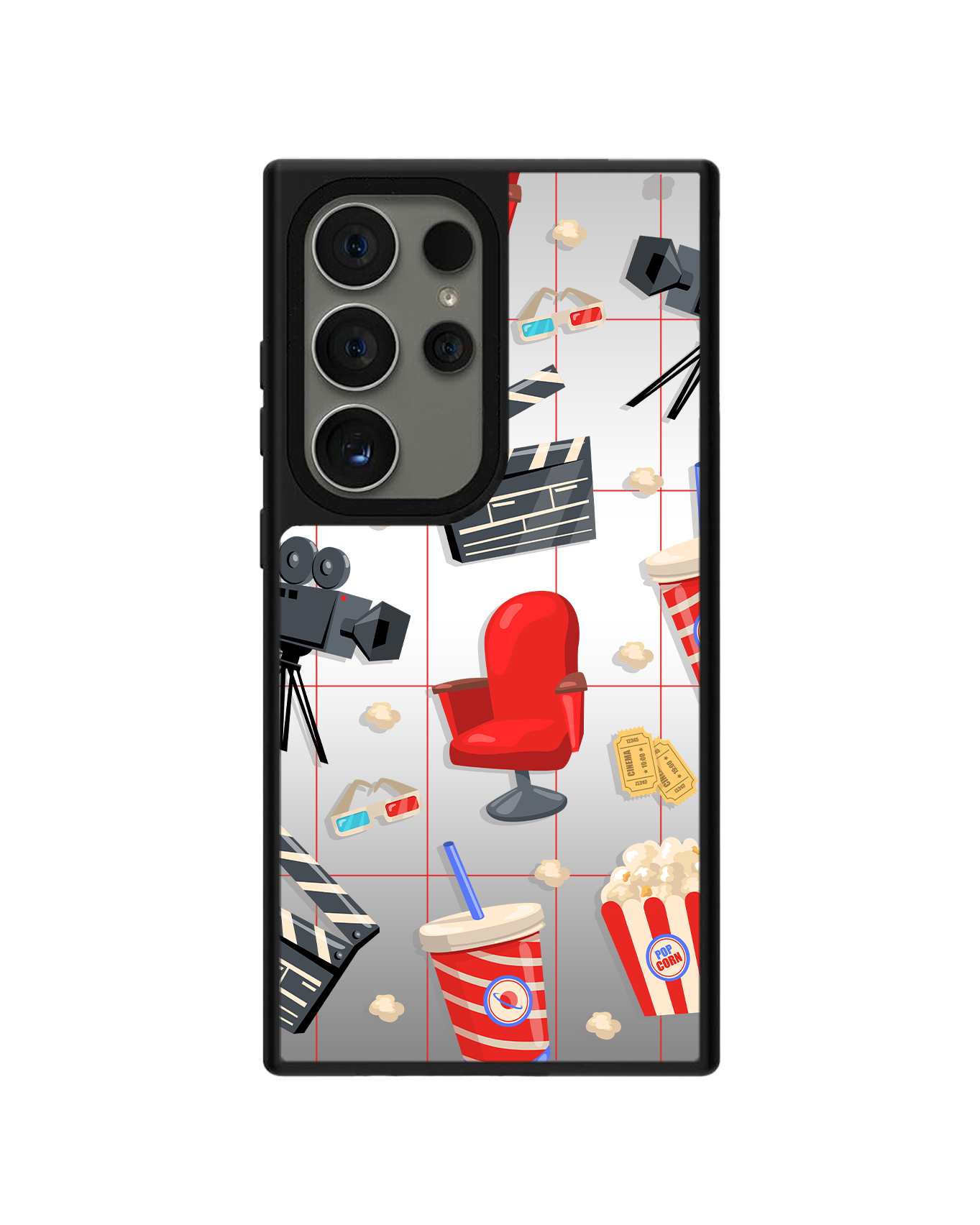 Android Mirror Grip Case - Movienight