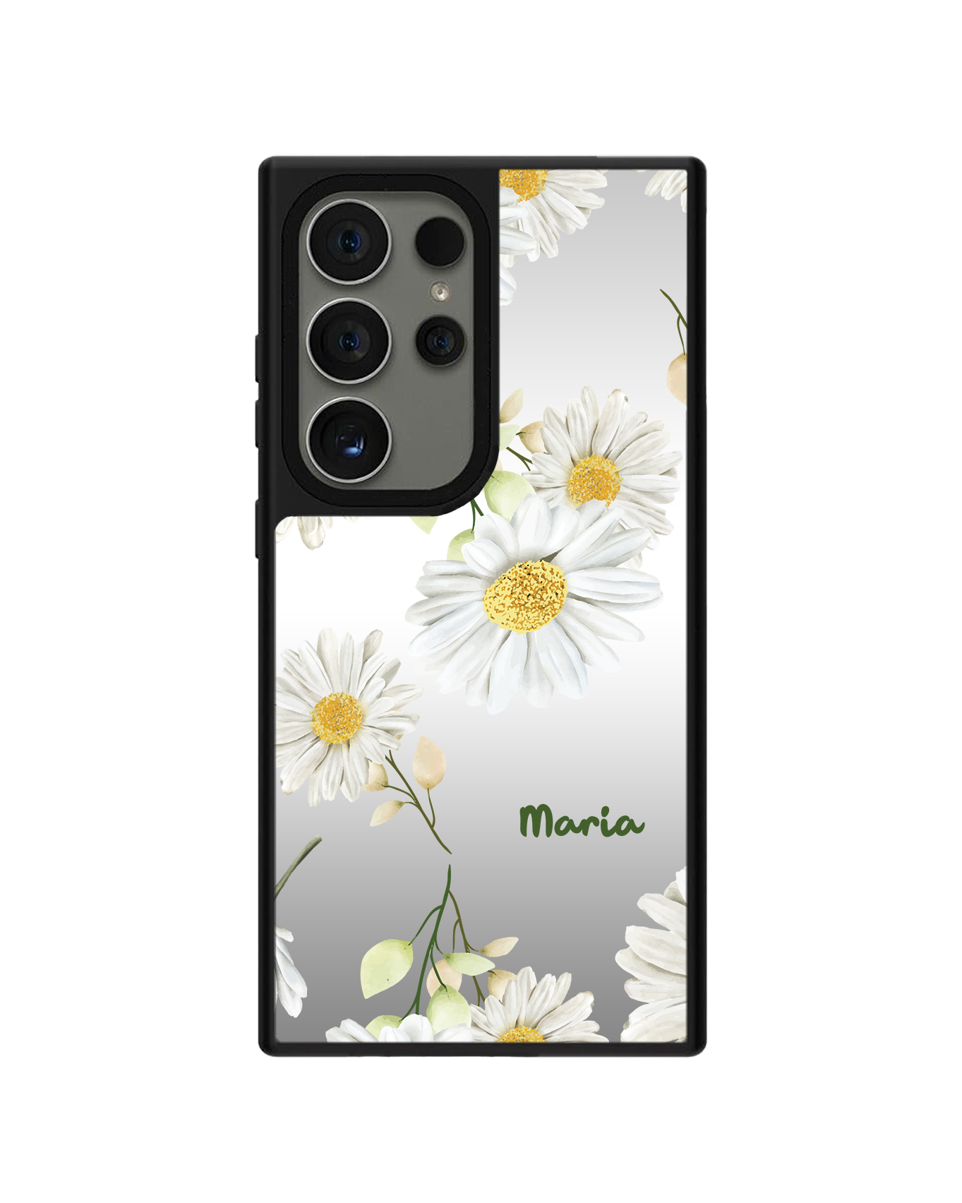 Android Mirror Grip Case - October Chrysanthemum