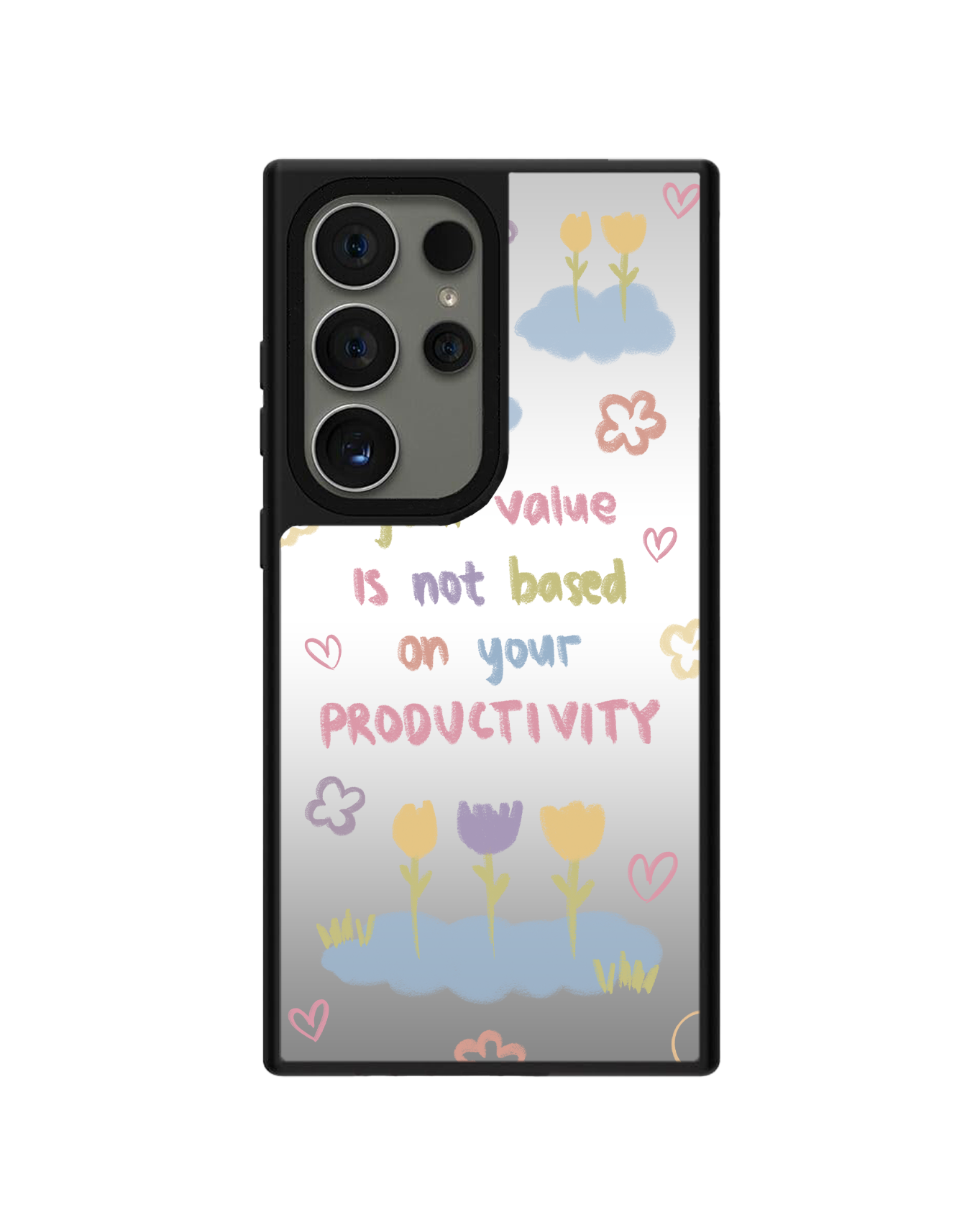 Android Mirror Grip Case - Positive Energy