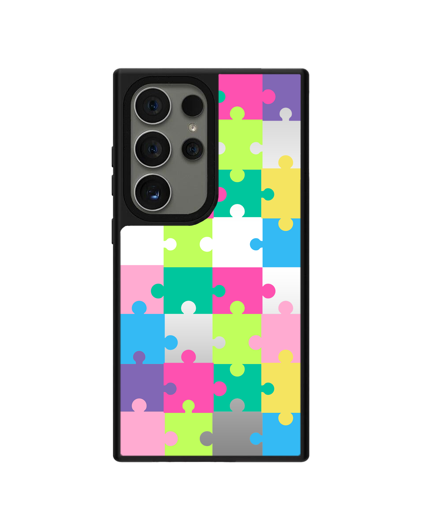 Android Mirror Grip Case - Puzzle Piece