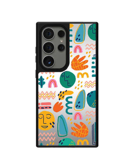 Android Mirror Grip Case - Silent Art